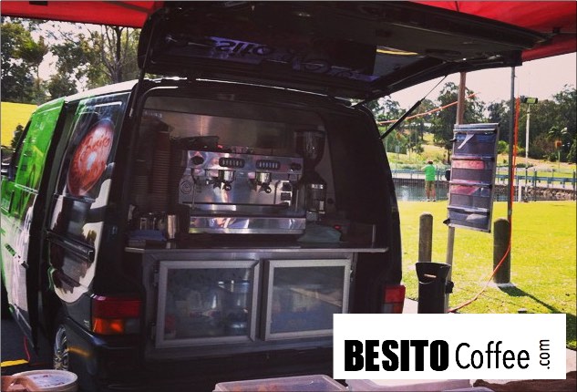 Coffee Trailer Hire by Besito Coffee Van
